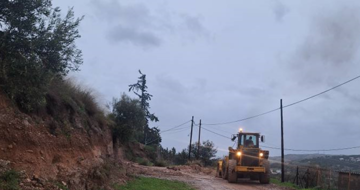 Ερμιονίδα: Προβλήματα κατά την διάρκεια της νύχτας από τις βροχοπτώσεις.