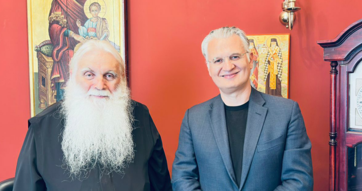 Εθιμοτυπική επίσκεψη του Περιφερειάρχη Δημήτρη Πτωχού στον Μητροπολίτη Αργολίδος κ. Νεκτάριο