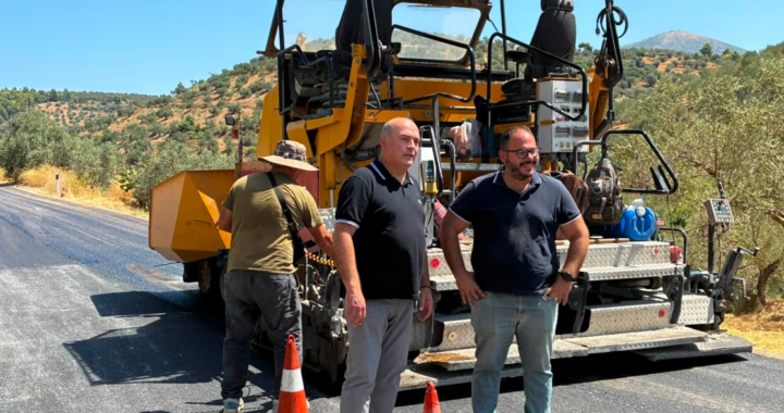 Εργασίες συντήρησης και αποκατάστασης του οδοστρώματος στην Επαρχιακή Λυγουριού – Δήμαινας από την Περιφέρεια Πελοποννήσου